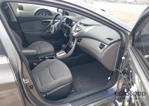 2012 Hyundai Elantra Gls z USA, uszkodzony, nr VIN 5NPDH4AE6CH148687